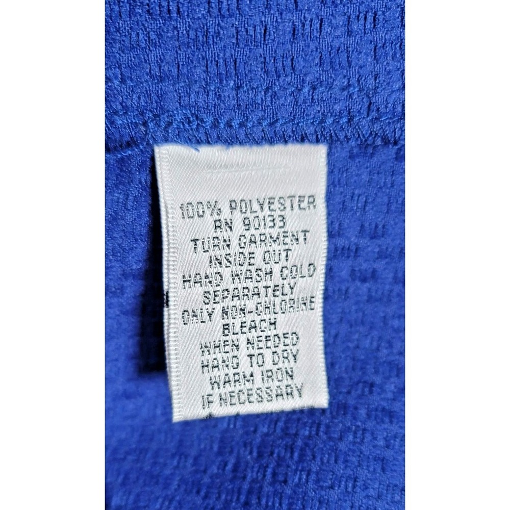 Bob Mackie Wearable Art Jacket Womens Medium Blue Zip Front Textured Pockets NWT - Picture 9 of 11